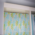 PEVA Material and Eco-Friendly leaf pattern Shower Curtain